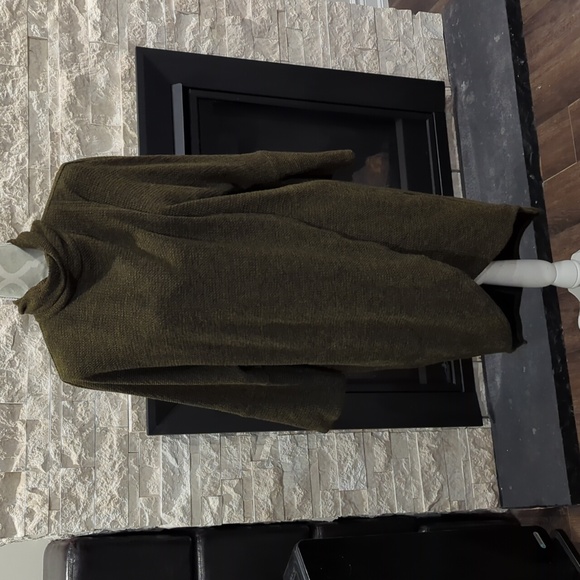 Joseph Ribkoff Textured Tunic Dark Green - Picture 5 of 12